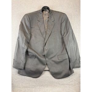 Coppley Blazer Mens 46R Grey Gibson 2112C 100% S-100s Wool 2-Button Sport Coat
